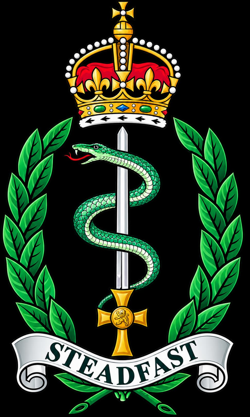 The 44th Royal Medical Corps Logo