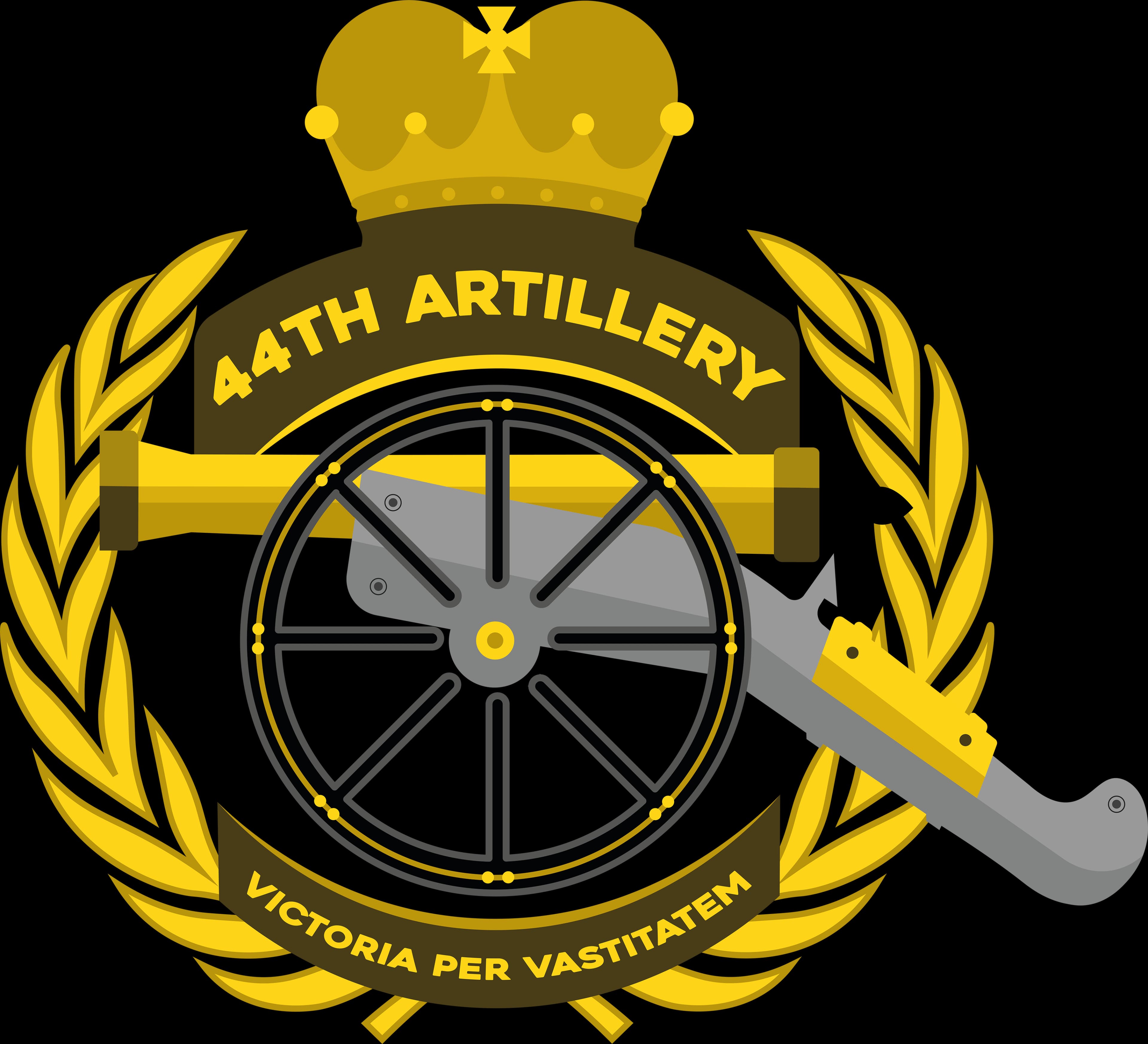 The 44th Artillery Company Logo